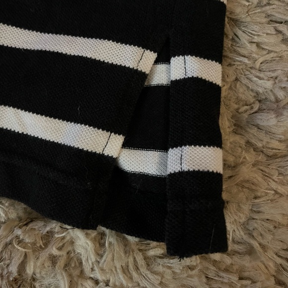 Black and white Jacque & Koko Together plus size button up shirt - Picture 2 of 8